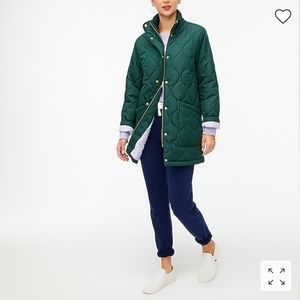 Jcrew city puffer coat